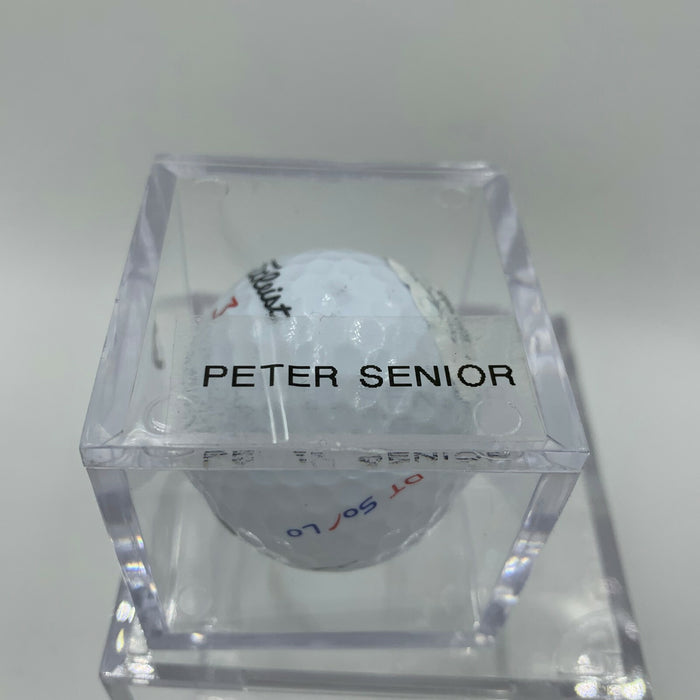 Peter Senior Signed Autographed Golf Ball PGA With JSA COA
