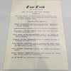 1952 Phil Rizzuto Signed Autographed B'nai Brith Awards Program PSA DNA