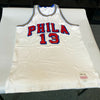 Wilt Chamberlain Signed Authentic Philadelphia 76ers Jersey UDA & PSA DNA COA