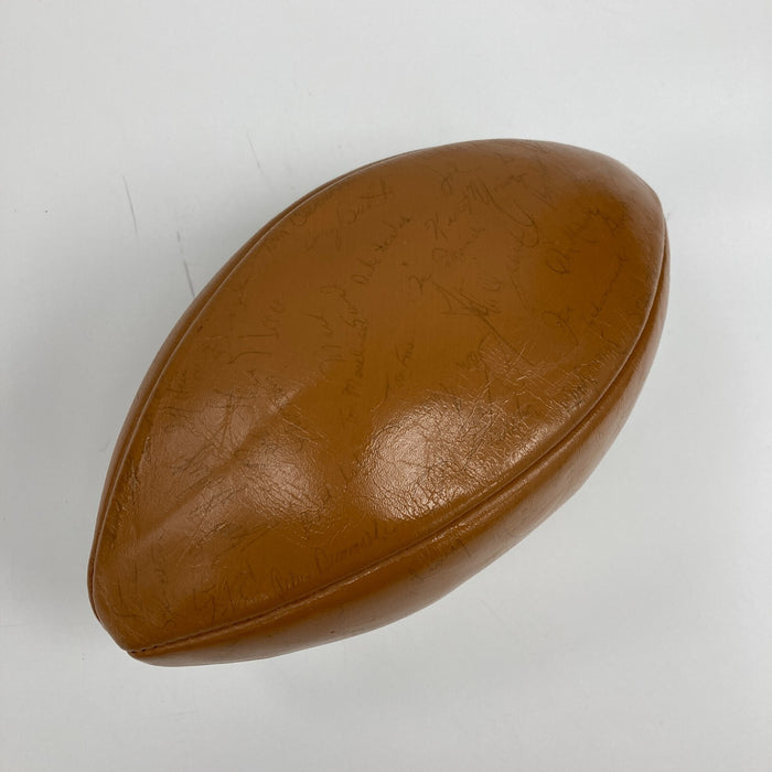 1973 Notre Dame Fighting Irish NAtional Champions Team Signed Football