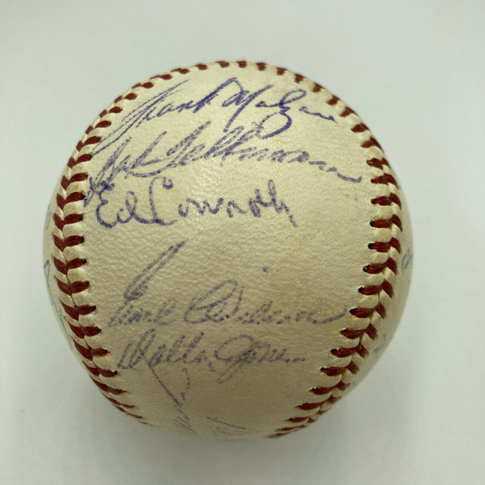 1963 Boston Red Sox AL Champs Team Signed American League Baseball With JSA COA