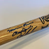 New York Yankees Pitching Legends Multi Signed Bat 30+ Sigs Mariano Rivera JSA