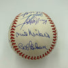 Beautiful No Hitter Pitchers Multi Signed Baseball 18 Sigs With Sandy Koufax JSA