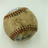 JEFF BURROUGHS Signed Game Used 1970's  American League Baseball PSA DNA COA