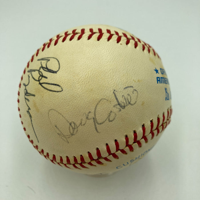 1982 Dallas Cowboys Legends Multi Signed Vintage Baseball NFL Auto