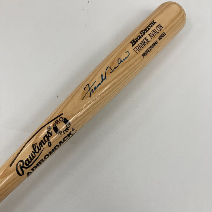 Frankie Avalon Signed Rawlings Personal Model Baseball Bat JSA COA Celebrity