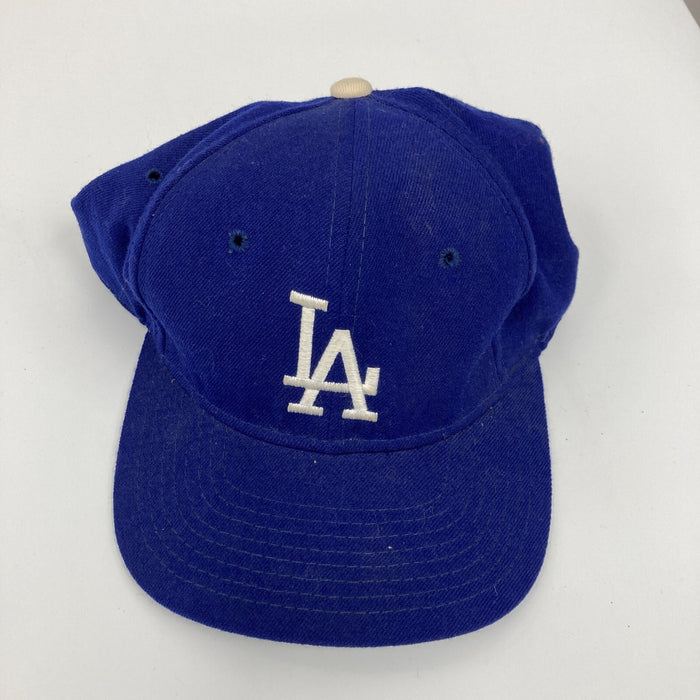 President Ronald Reagan Signed 1980's Los Angeles Dodgers Baseball Hat JSA COA