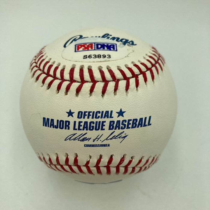 Stan Musial Stanley Frank Full Name Signed Heavily Inscribed Baseball PSA DNA