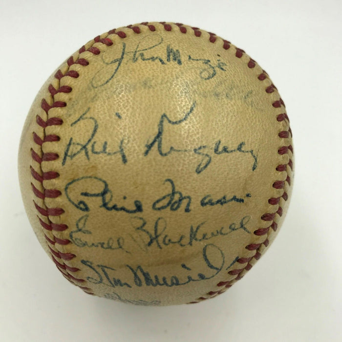 1948 All Star Game National League Team Signed Baseball W/ Stan Musial PSA DNA