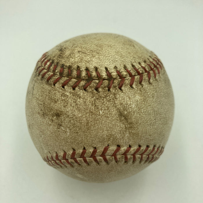 Walter Johnson Single Signed Official American League Baseball PSA DNA & Beckett