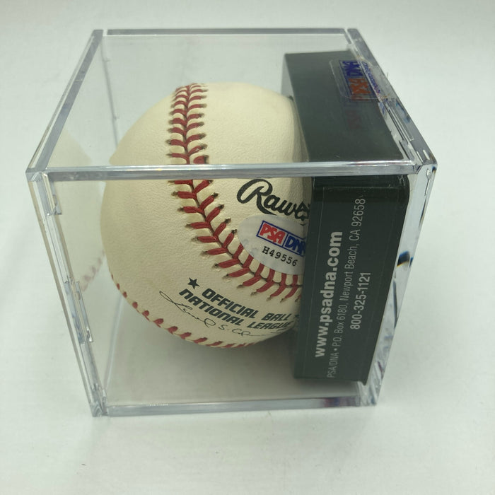 Willie Mays "1951 Rookie Of The Year" Signed Baseball PSA DNA Graded MINT 9