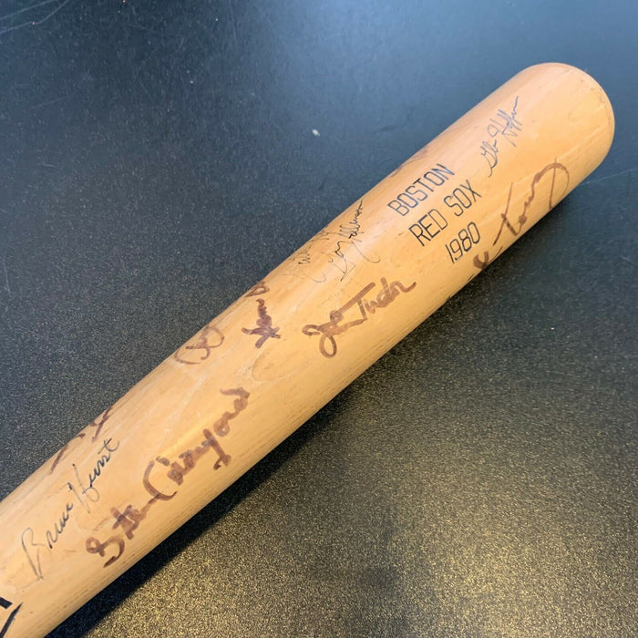 1980 Boston Red Sox Team Signed Louisville Slugger Bat