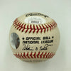 Willie Mays Hank Aaron Ernie Banks 500 Home Run Signed Baseball JSA COA