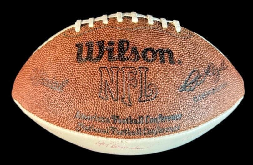 1980 NFL Pro Bowl Team Signed Wilson Official Football 30+ Sigs JSA COA