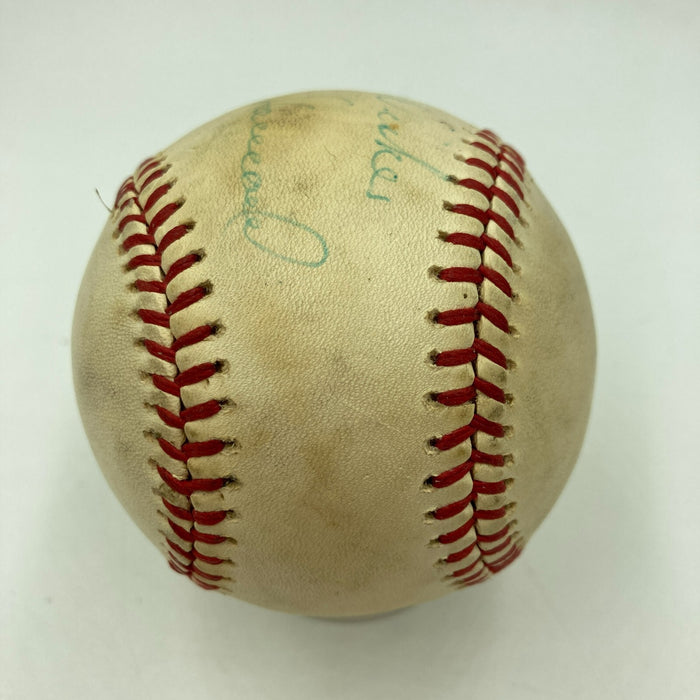 Elston Howard Single Signed Official American League Baseball JSA COA