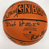 1956-57 Boston Celtics NBA Champs Team Signed Game Basketball Beckett COA