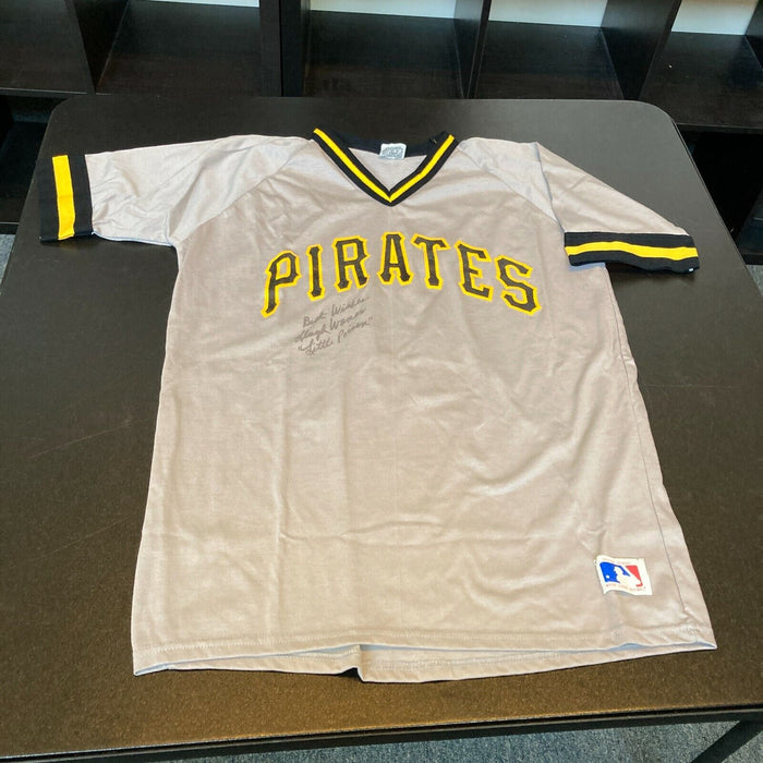 RARE Lloyd Waner "Little Poison" Signed Pittsburgh Pirates Jersey PSA DNA COA