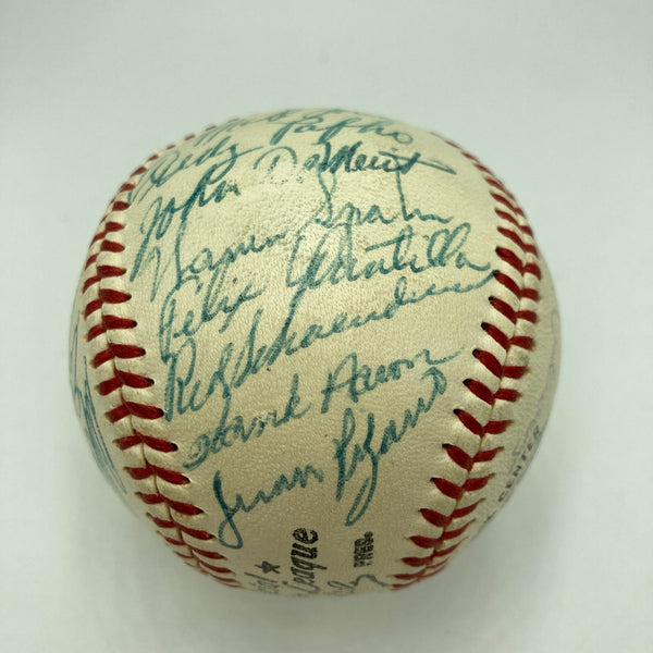 1957 Milwaukee Braves World Series Champs Team Signed Baseball PSA DNA & Beckett