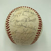 1972 Oakland A's Athletics World Series Champs Team Signed Baseball JSA COA