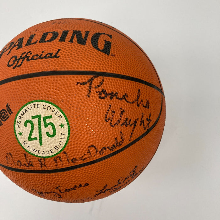 1980 University Of Louisville Cardinals NCAA Champs Team Signed Basketball JSA