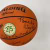 1980 University Of Louisville Cardinals NCAA Champs Team Signed Basketball JSA