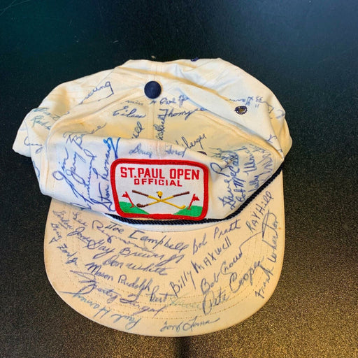 PGA Golf Signed '61 St Paul Open Officials Hat 40 Sigs W/ Winner Don January