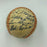 Earliest Known Billy Martin 1947 Oakland Oaks Team Signed Baseball JSA COA