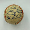 Earliest Known Billy Martin 1947 Oakland Oaks Team Signed Baseball JSA COA