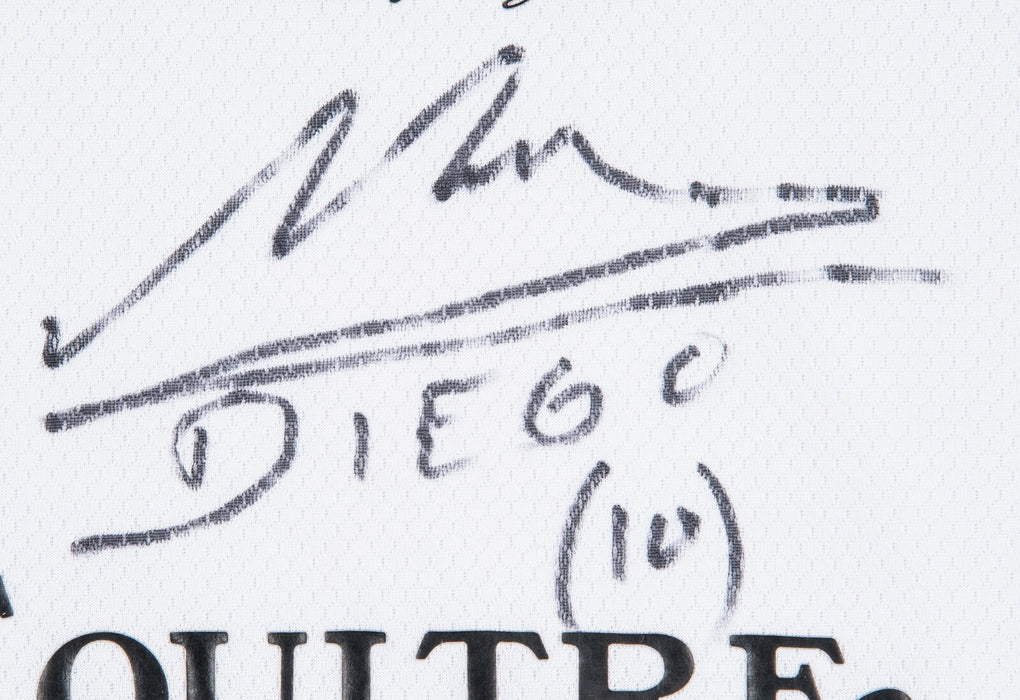 Diego Maradona Signed Argentina Game Model Jersey With JSA COA