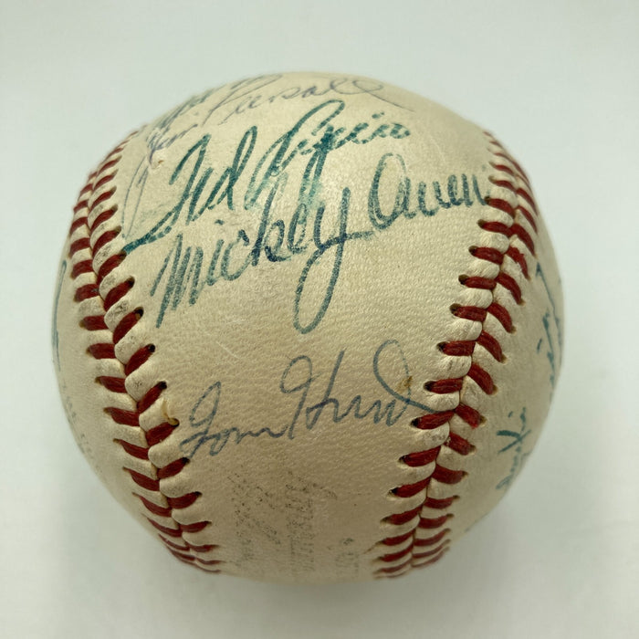 1955 Boston Red Sox Team Signed Official American League Baseball