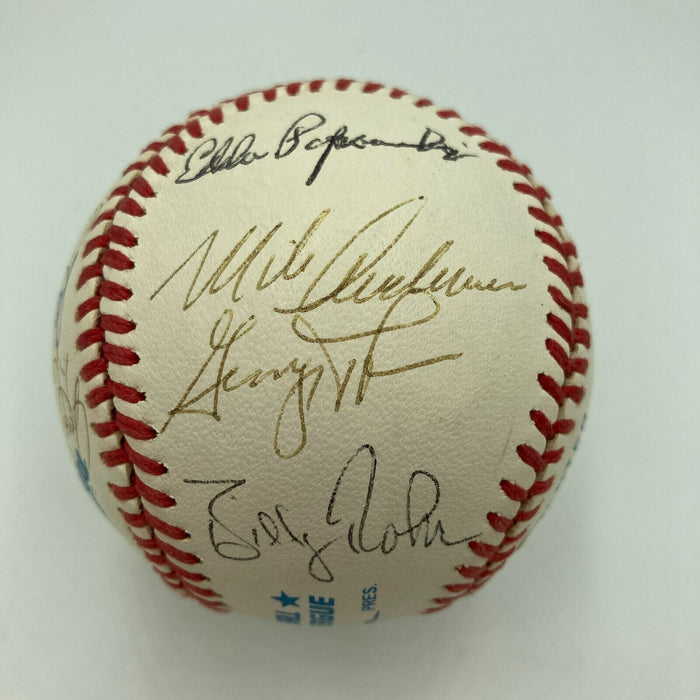 1967 Boston Red Sox AL Champs Team Signed American League Baseball JSA