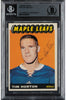 1965 Topps Tim Horton #79 Signed Hockey Card BGS Authenticated RARE