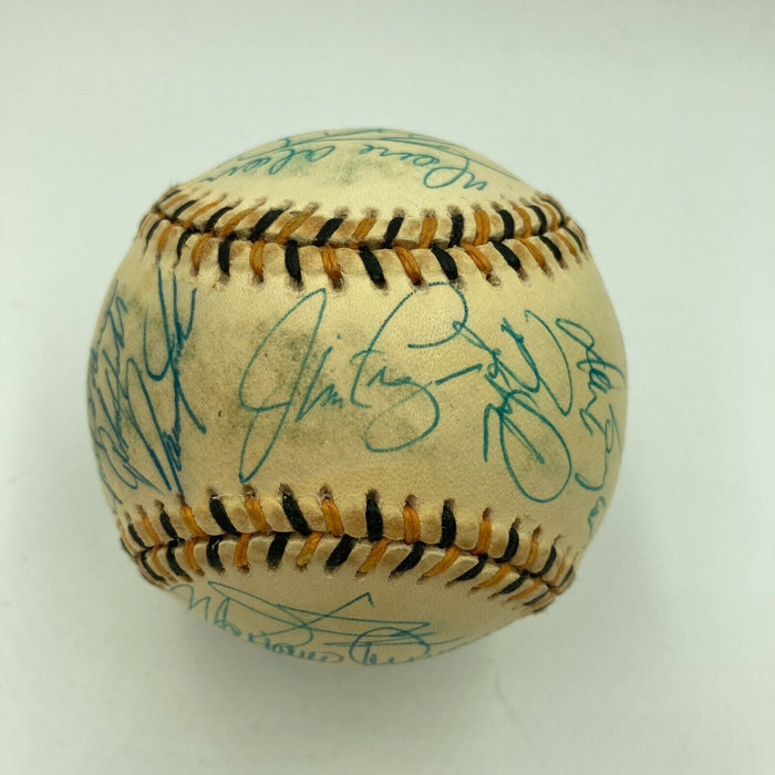 1994 All Star Game National League Team Signed Baseball Barry Bonds PSA DNA COA