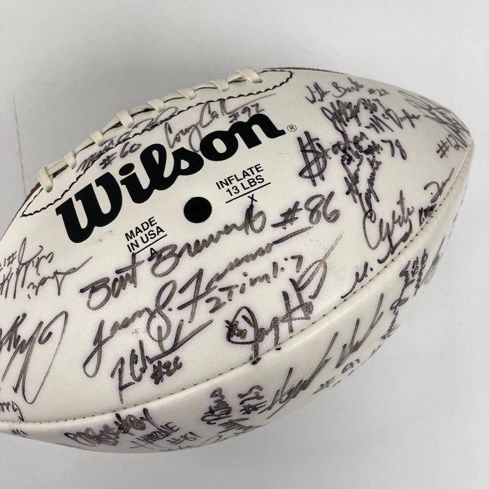 1998 Oklahoma Sooners Team Signed Football PSA DNA COA