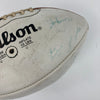 1982 Philadelphia Eagles Team Signed Wilson NFL Football Beckett COA