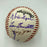 1957 Milwaukee Braves World Series Champs Team Signed Baseball JSA COA