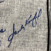 Sandy Koufax Hall Of Fame Pitching Legends Multi Signed Jersey 17 Sigs JSA COA