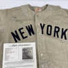 Johnny Mize Signed Vintage 1949 New York Yankees Jersey JSA COA