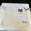 Beautiful Derek Jeter Signed 1999 New York Yankees Game Model Jersey JSA COA