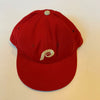 1980 Del Unser Signed Game Used Philadelphia Phillies Hat Cap Beckett COA & PSA