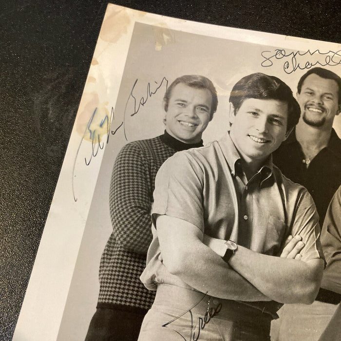 Checkmates Ltd. Band Signed Autographed Vintage Photo 5 Sigs With JSA COA