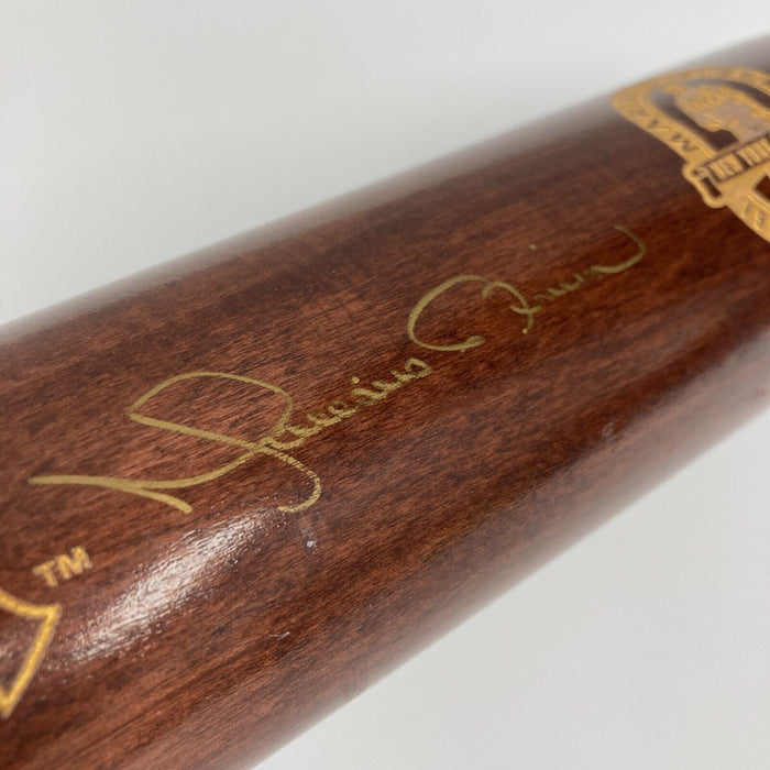 Mariano Rivera Signed Louisville Slugger Career STAT Baseball Bat Steiner COA