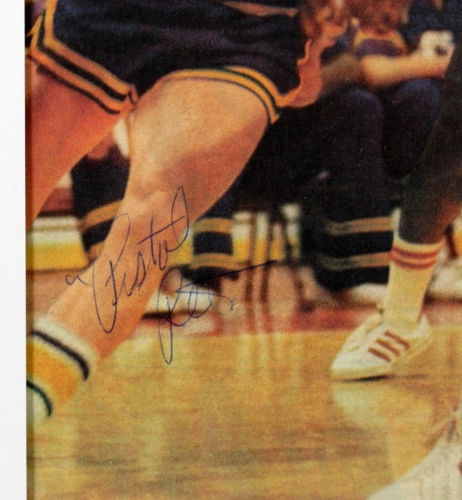 Pete Maravich "Pistol Pete" Signed 1977 Sporting News Magazine JSA COA