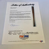 Beautiful Jimmie Foxx Signed Mini Baseball Bat PSA DNA COA