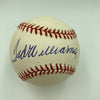 Stunning Ted Williams Single Signed American League Baseball JSA Graded MINT 9