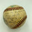 1954 Dodgers VS A's Hall Of Fame Game Team Signed Baseball Chief Bender JSA COA