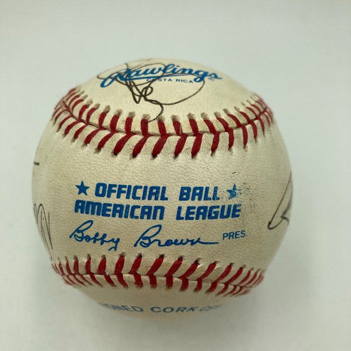 Ringo Starr & His All Starr Band Multi Signed Baseball Beatles JSA COA