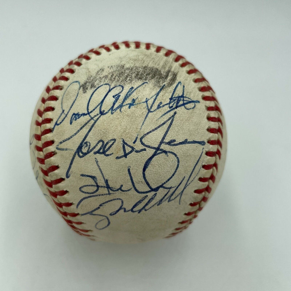 1990 Philadelphia Phillies Team Signed National League Baseball With JSA COA