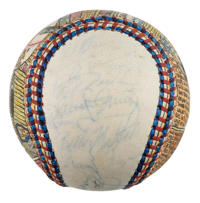 Detroit Tigers Lou Whitaker Hand Painted George Sosnak Folk Art Baseball Signed