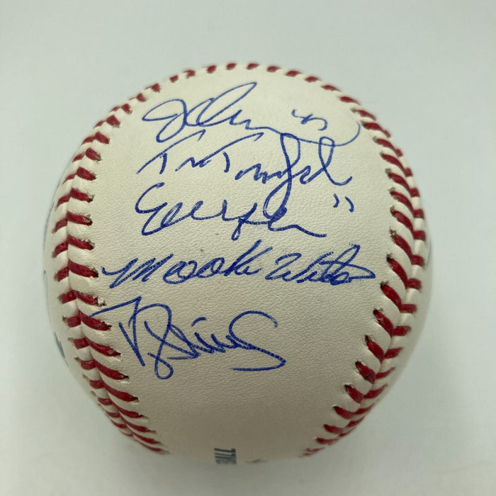 1986 New York Mets World Series Champs Team Signed Major League Baseball JSA COA